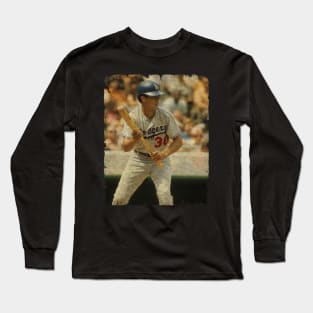 Maury Wills in Los Angeles Dodgers Long Sleeve T-Shirt